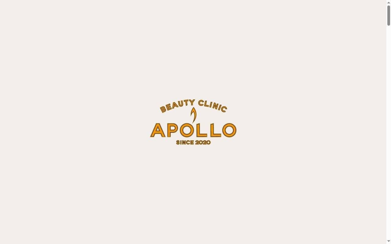 ＡＰＯＬＬＯ　ＢＥＡＵＴＹ　ＣＬＩＮＩＣの公式サイトのスクリーンショット